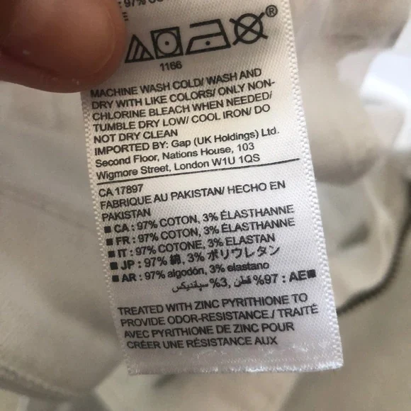 Gap Boyfriend white Shorts - Picture 10 of 10